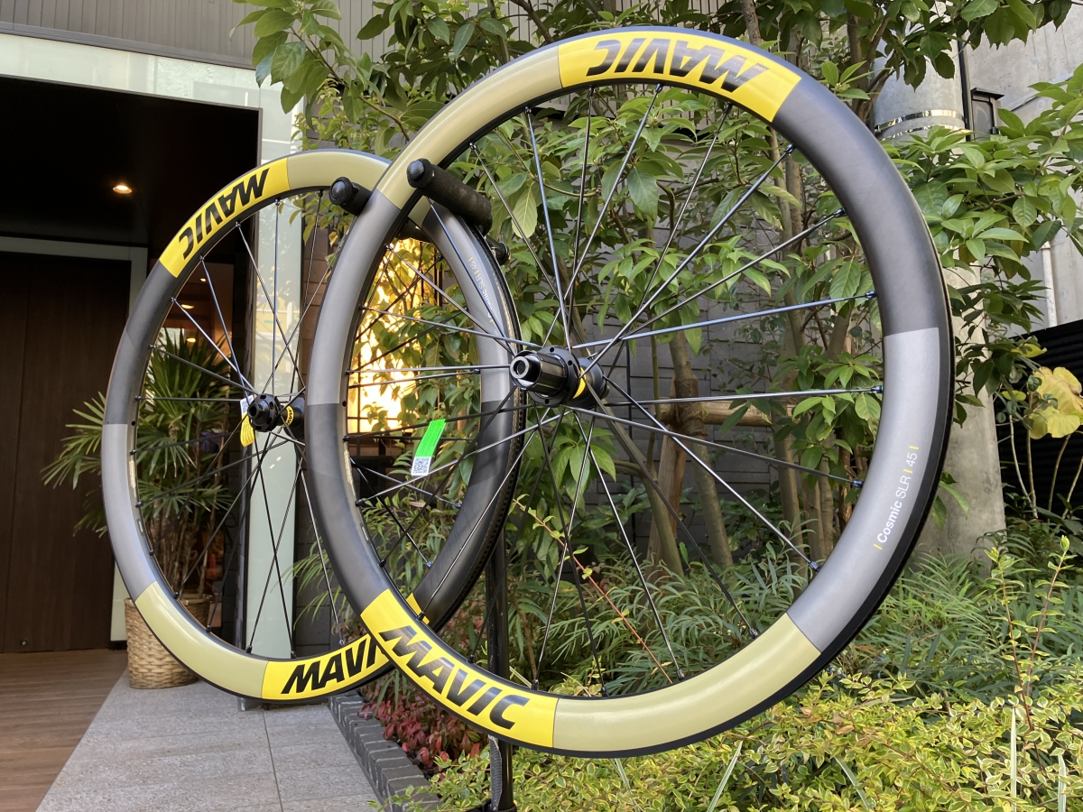 新入荷】ついに入荷！！限定マビックCOSMIC SLR45が待望の23mm化