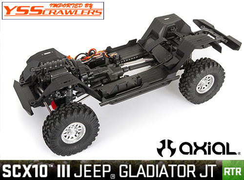 Axial SCX10 III ジープ グラディエーター JT RTR！[ガンメタ
