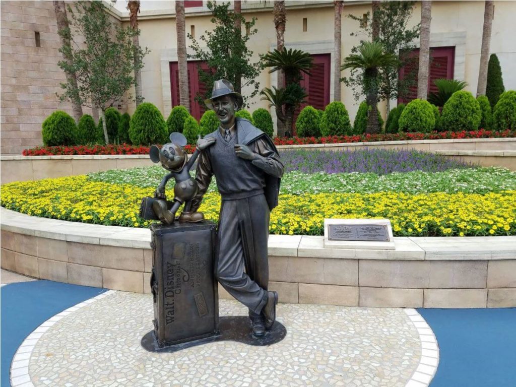 TDL・TDSにウォルトディズニーとミッキーのブロンズ像ができた理由