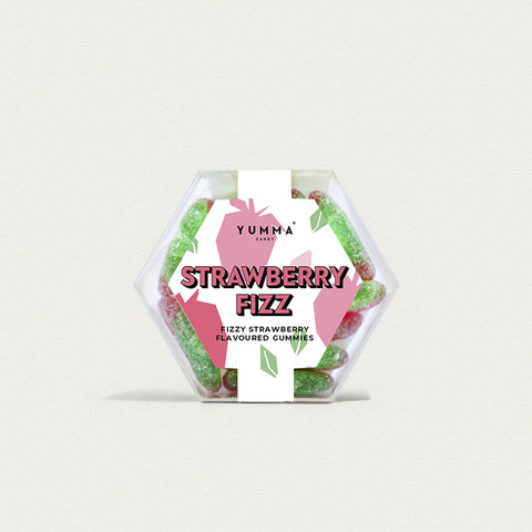Strawberry Fizz Hexagon 98g – Yumma Candy