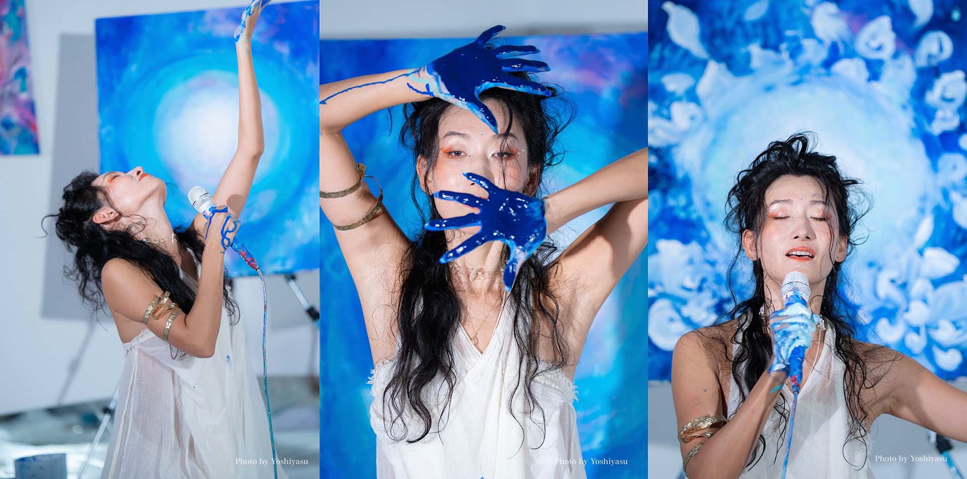 開催レポート】SAORI KANDA 個展「生命讃歌-sanctuary-」ライブ