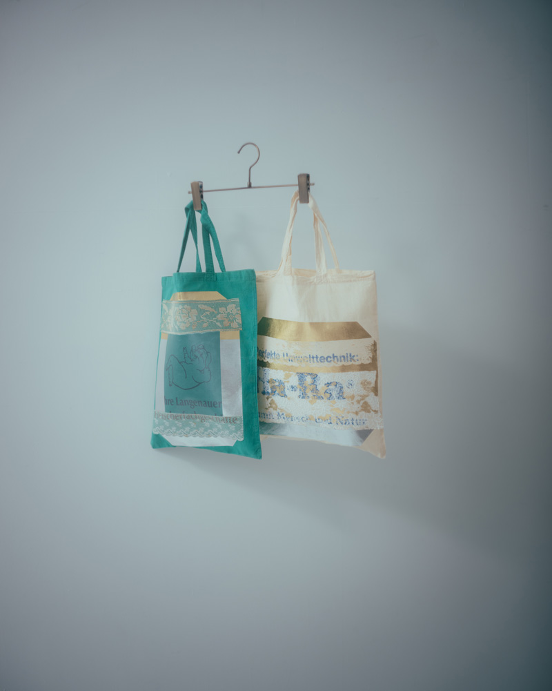 Foil tote bag – YUKI FUJISAWA