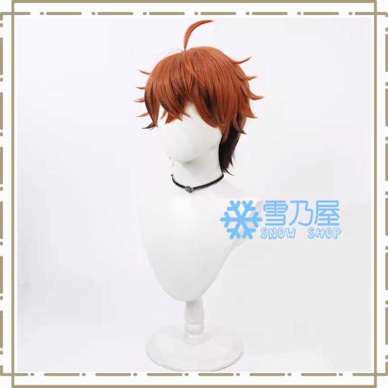 Vtuber にじさんじ 3SKM 新米呪術師 北見遊征 コスプレウィッグ