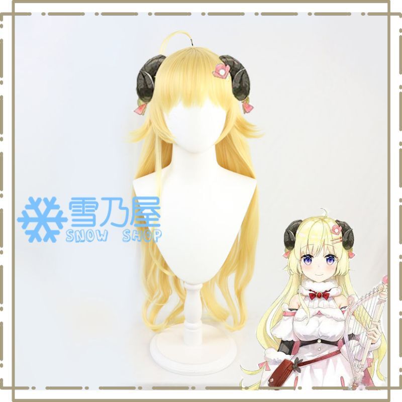VTuber 角巻わため コスプレウィッグ 髪飾りなし