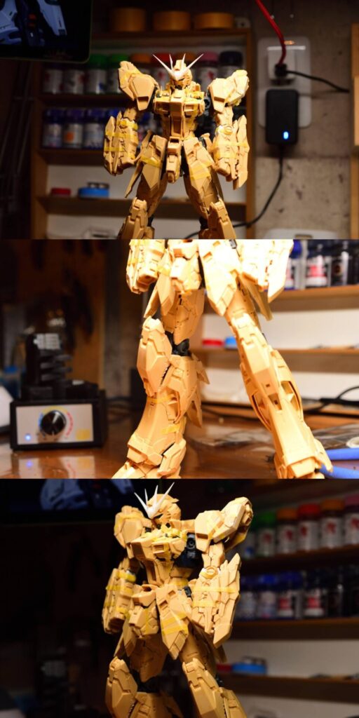 驚愕の完成度！改良版MG νガンダムの製作レビュー｜発光サイコフレーム