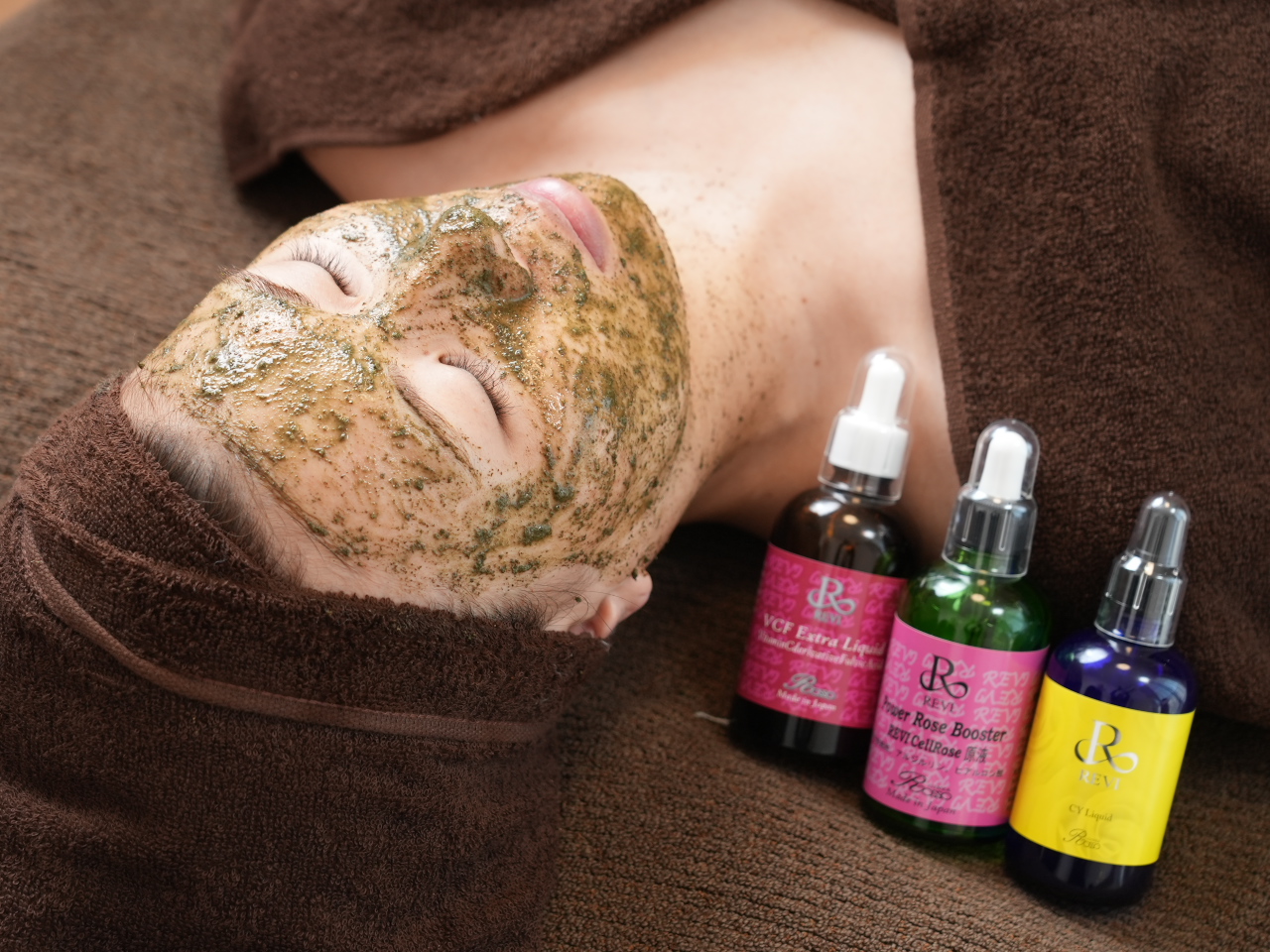 陶肌トリートメント オプション - REVI ハーブピーリング 導入 | REVI