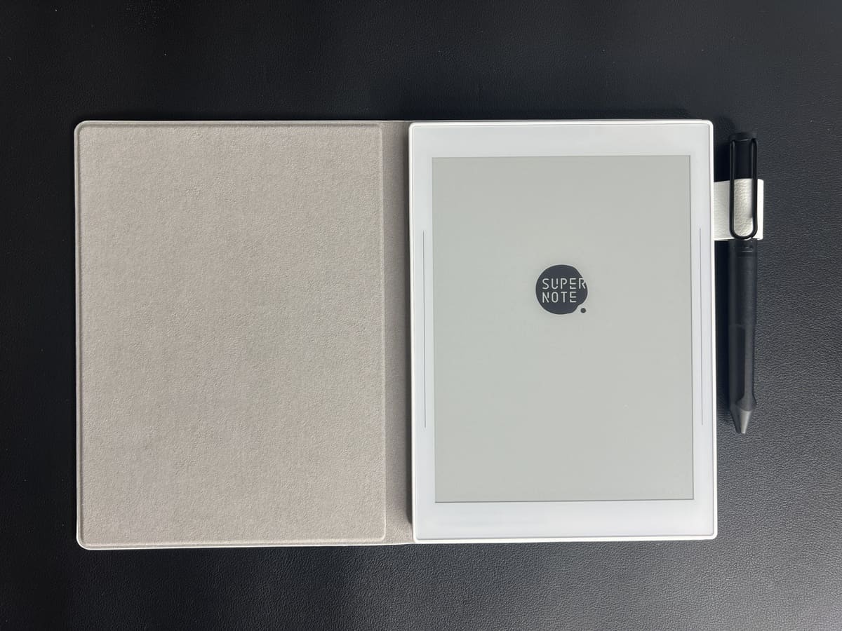 Supernote Nomadレビュー｜電子ペーパーを採用したタブレッド型の