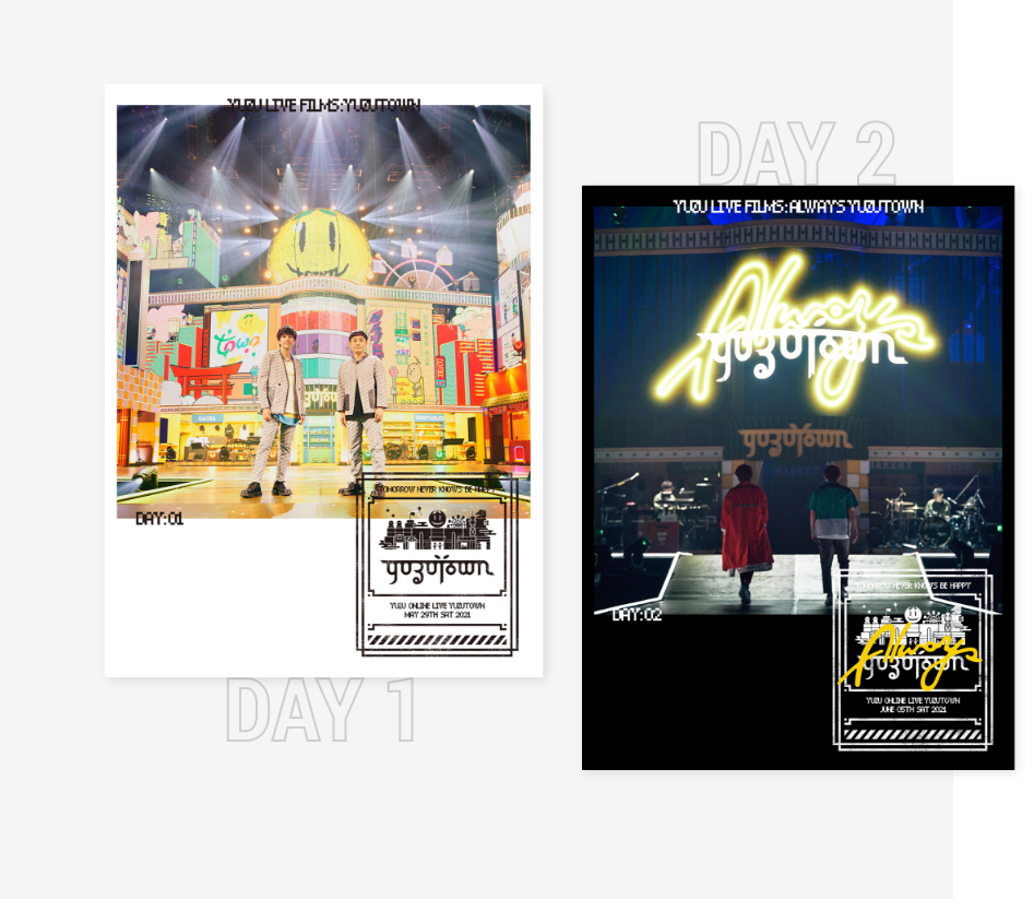 YUZU ONLINE LIVE 2021 YUZUTOWN / ALWAYS YUZUTOWN DVD/Blu-ray 販売