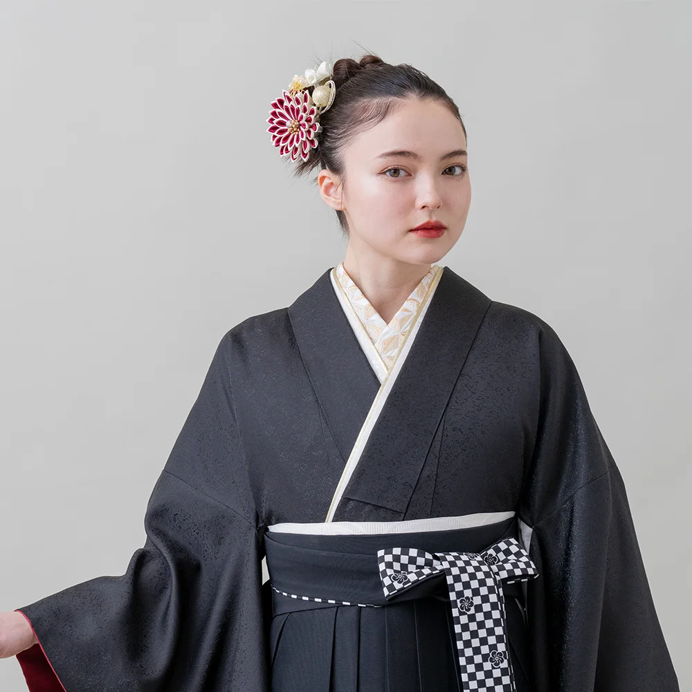 h6531】【レンタル】二尺袖きもの 2点セット (二尺袖 / 長襦袢) 袴