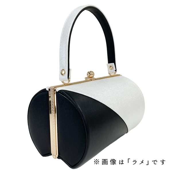 z2213001】草履バッグセット 2点セット モノトーン ストライプ 格子