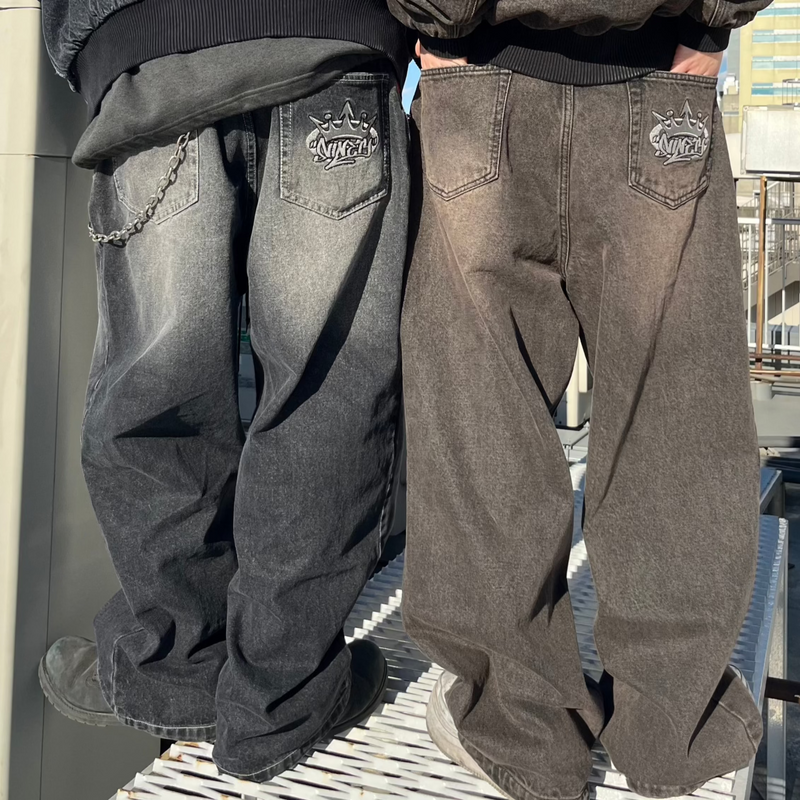 King Logo Vintage Like Denim – YZ