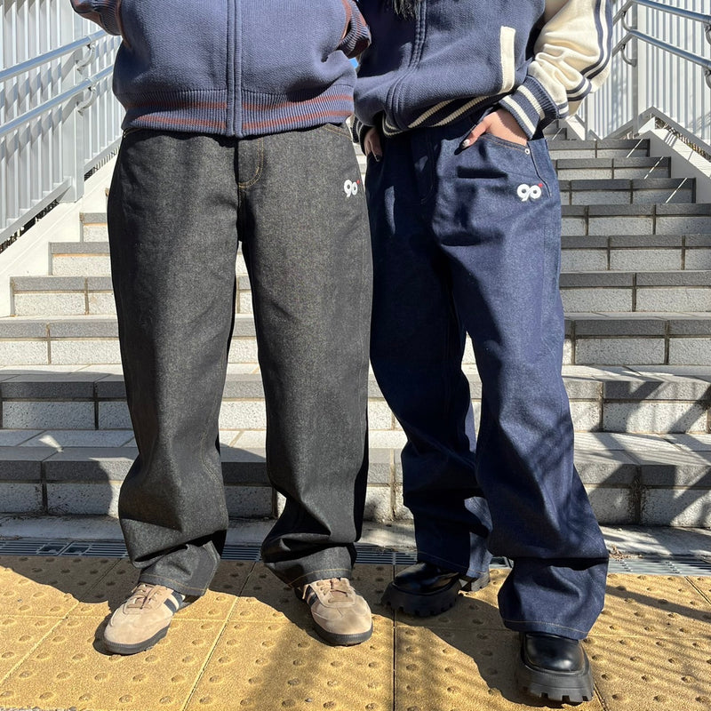 States Logo Rigid Tapered Denim – YZ