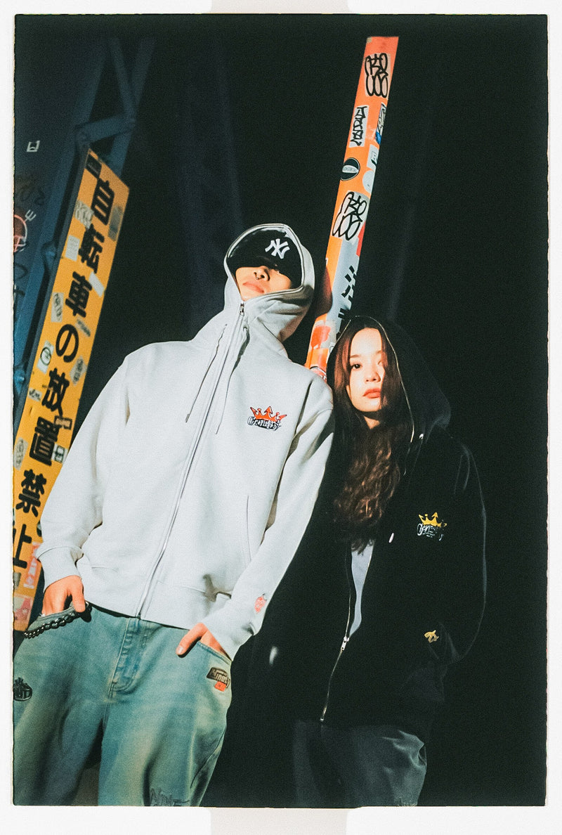 9090 × centimeter Full-zip Hoodie – YZ