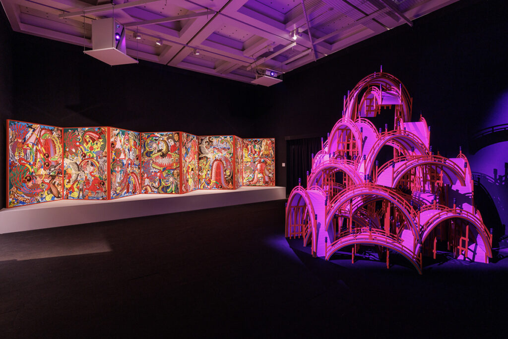 田名網敬一初の大規模回顧展『田名網敬一 記憶の冒険』が開幕