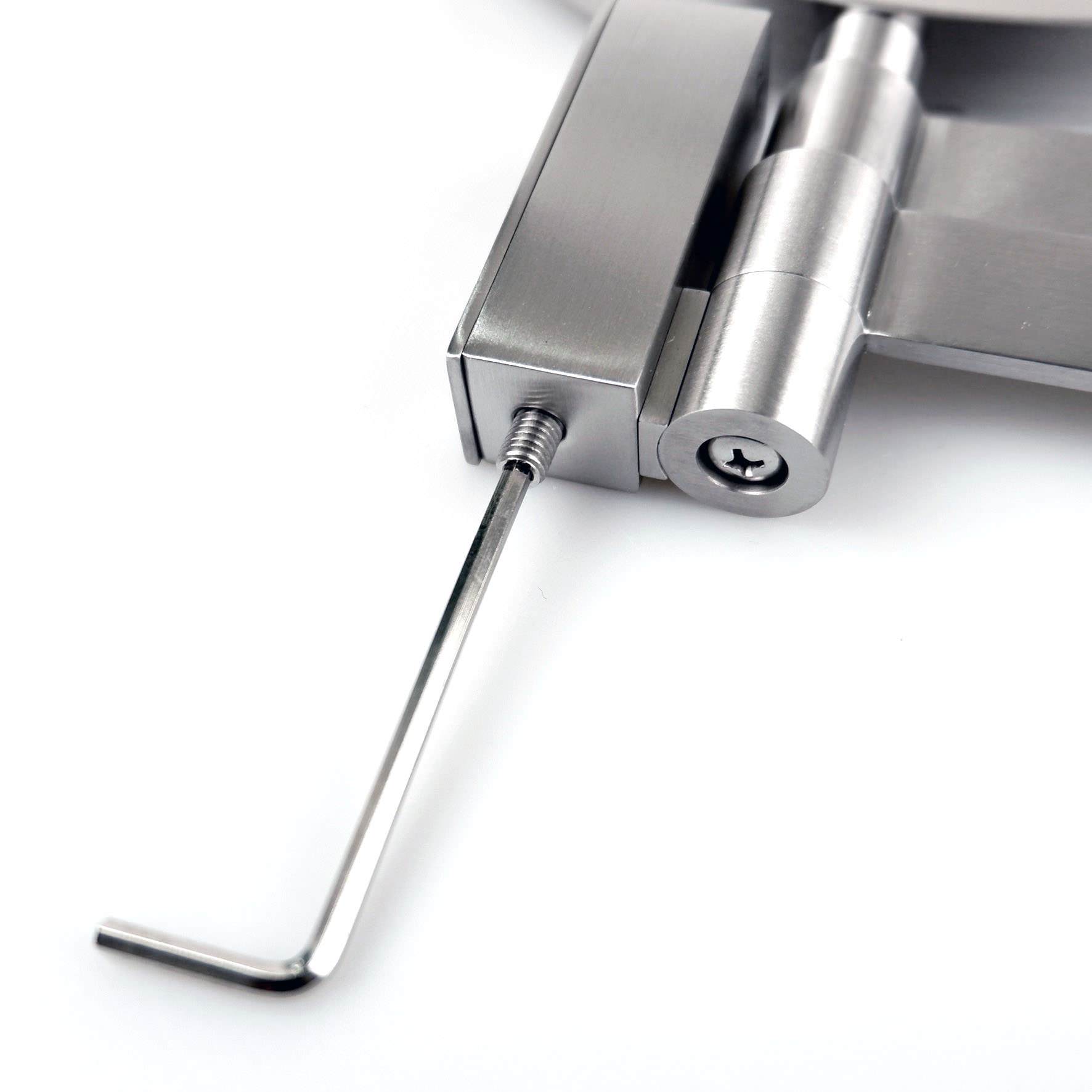 メイクアップミラー｜40109 LINEA HL 壁付けコスメティックミラー 等倍