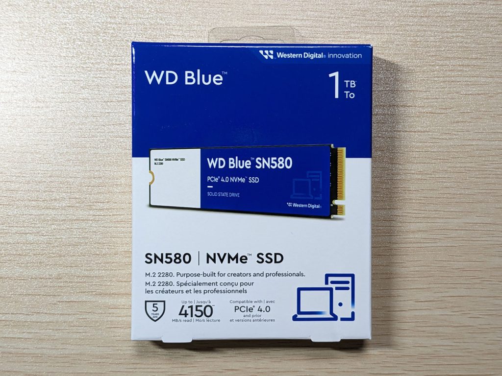 レノボ『ThinkPad X1 Carbon 6th Gen』に1TBのSSD『WD Blue SN580 NVMe