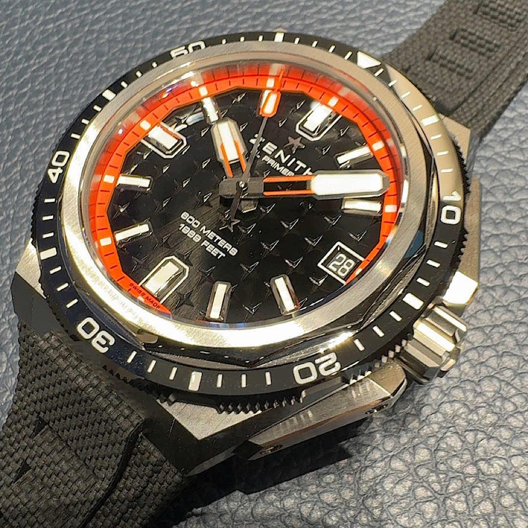 ゼニスの本格ダイバーズウォッチが登場！『デファイ エクストリーム