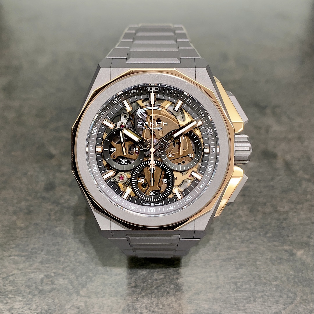 2021年新作入荷！！18Kローズゴールド×チタン『デファイ