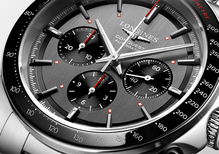 2024年新作】ロンジン L3.836.4.52.9 コンクエスト クロノ スキー