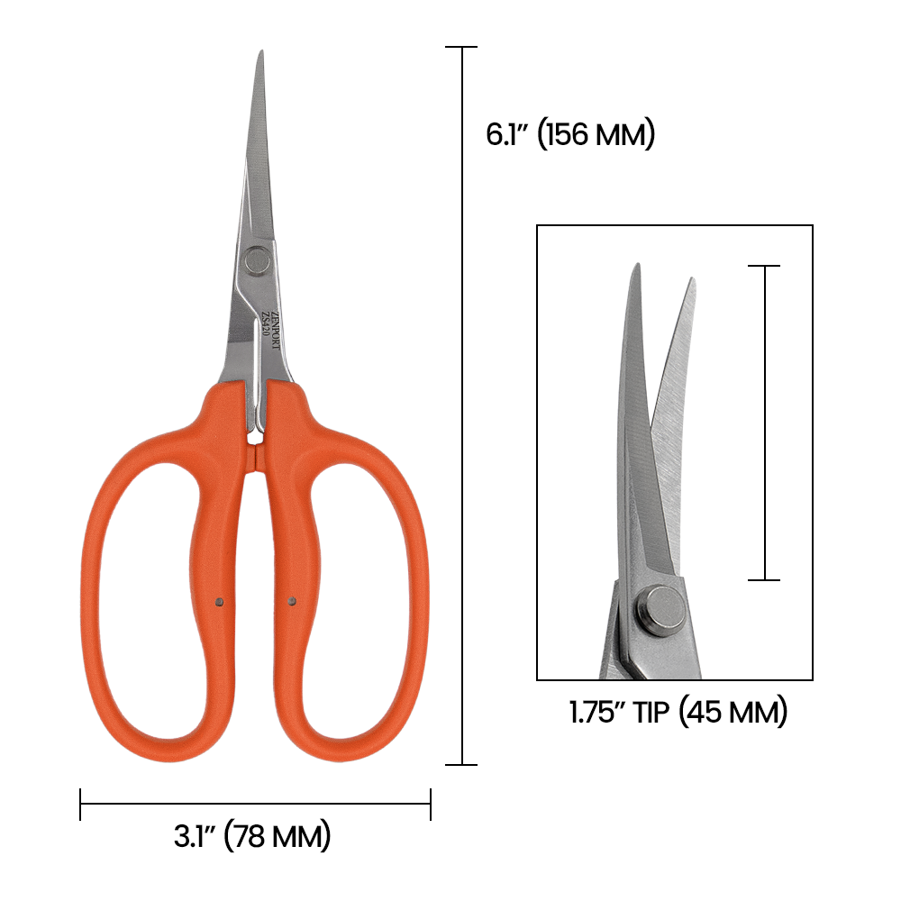 Zenport ZS420 Curved MasaMasa Scissors - Zenport Industries