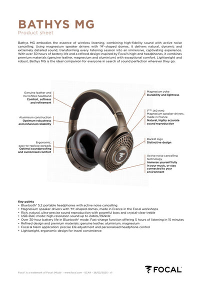 Focal Bathys MG – Zeppelin & Co