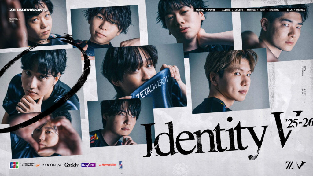 IdentityV 第五人格部門 – シーズンロスター発表及びMiraiKの加入