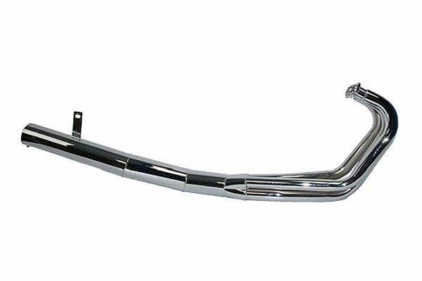 バリオス2型イカシタショート管ZZYA管メッキ | 旧車バイクカスタム