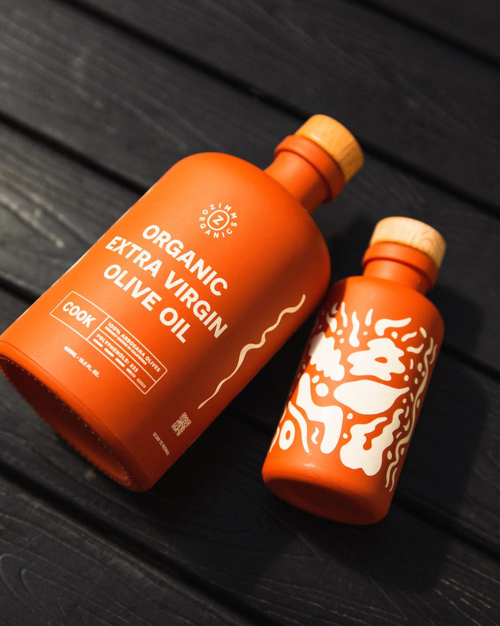 Zimms Organics - COOK Organic Extra Virgin Olive Oil (EVOO) - 400ml