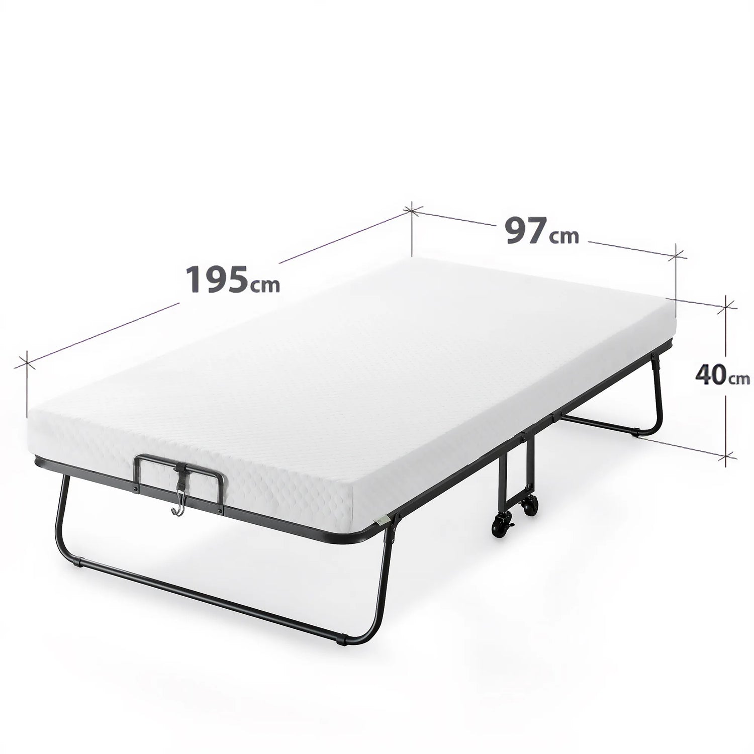 Roll Away 折りたたみベッド+低反発マットレス 10cm セット | 【公式