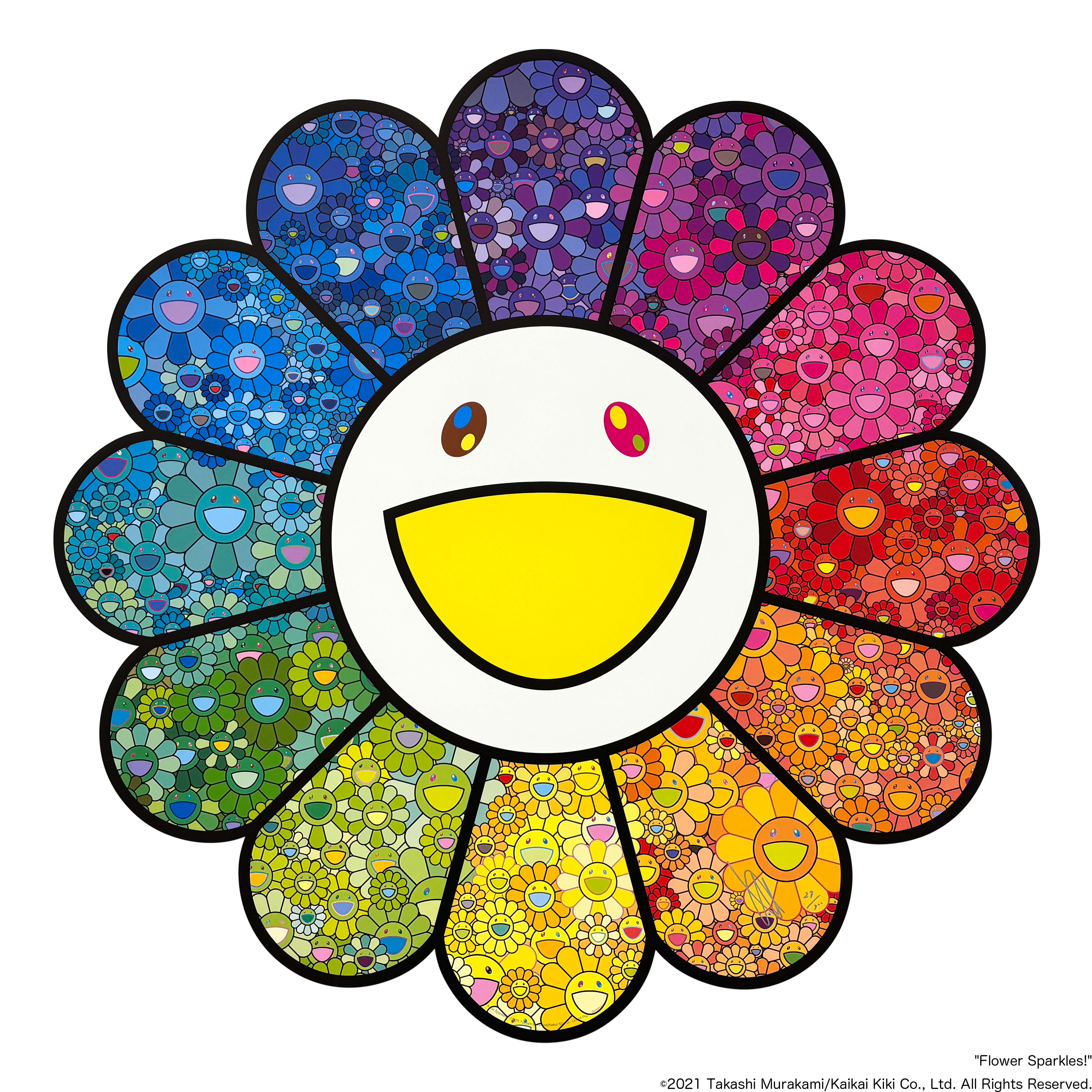 12月5日(木)12時よりWEBショップにて、村上隆新作直筆サイン入り