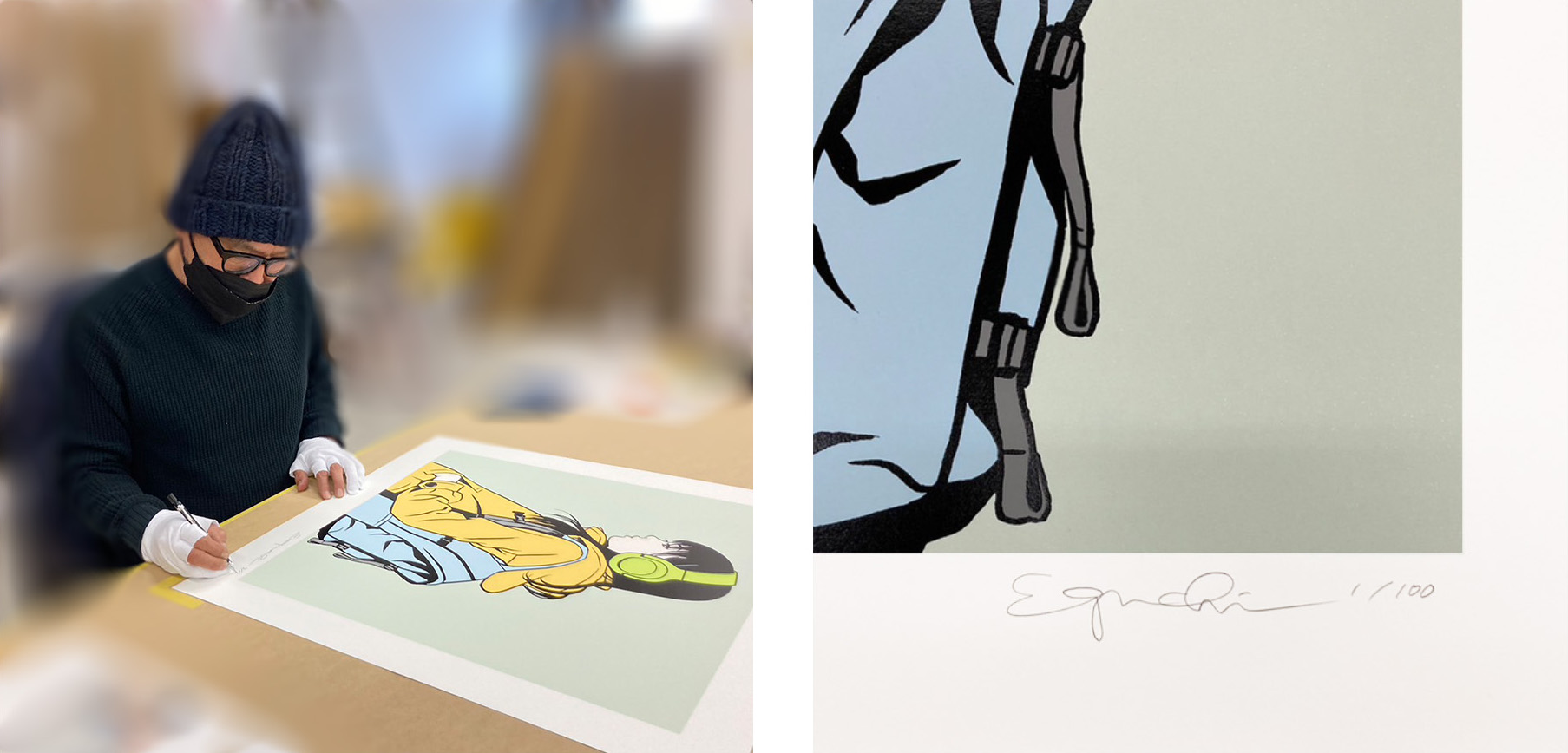 江口寿史エディションサイン入り版画4種を近日販売致します。 - 村上