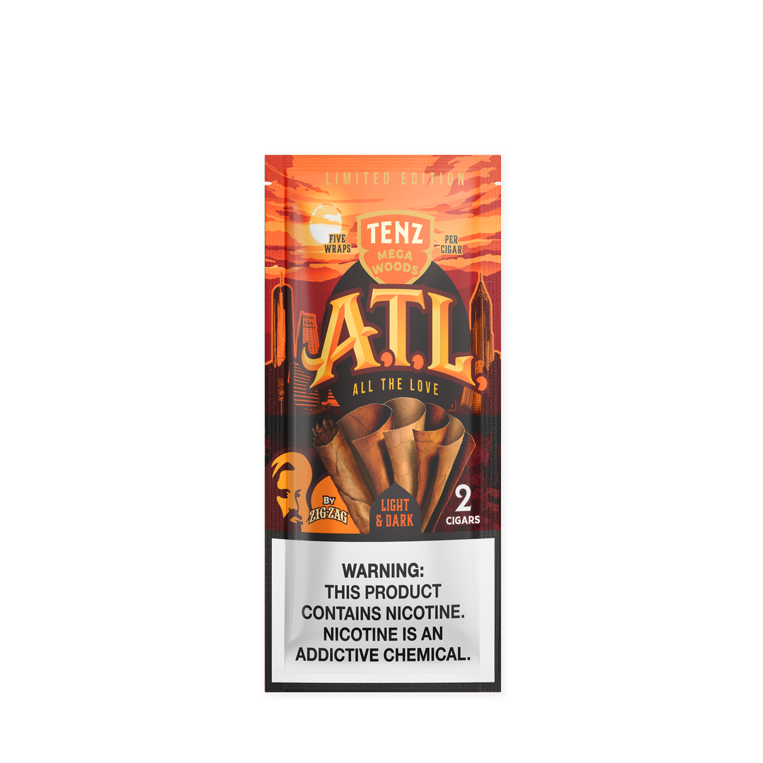 Zig-Zag Tenz Natural Leaf Cigars - ATL – Zig-Zag Wraps