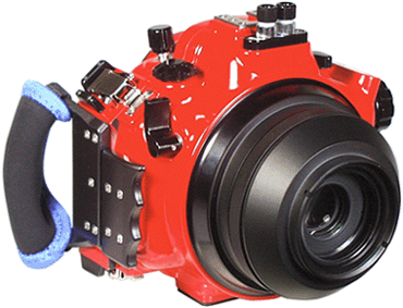 ジリオン製キヤノンEOSKissX7用水中ハウジング