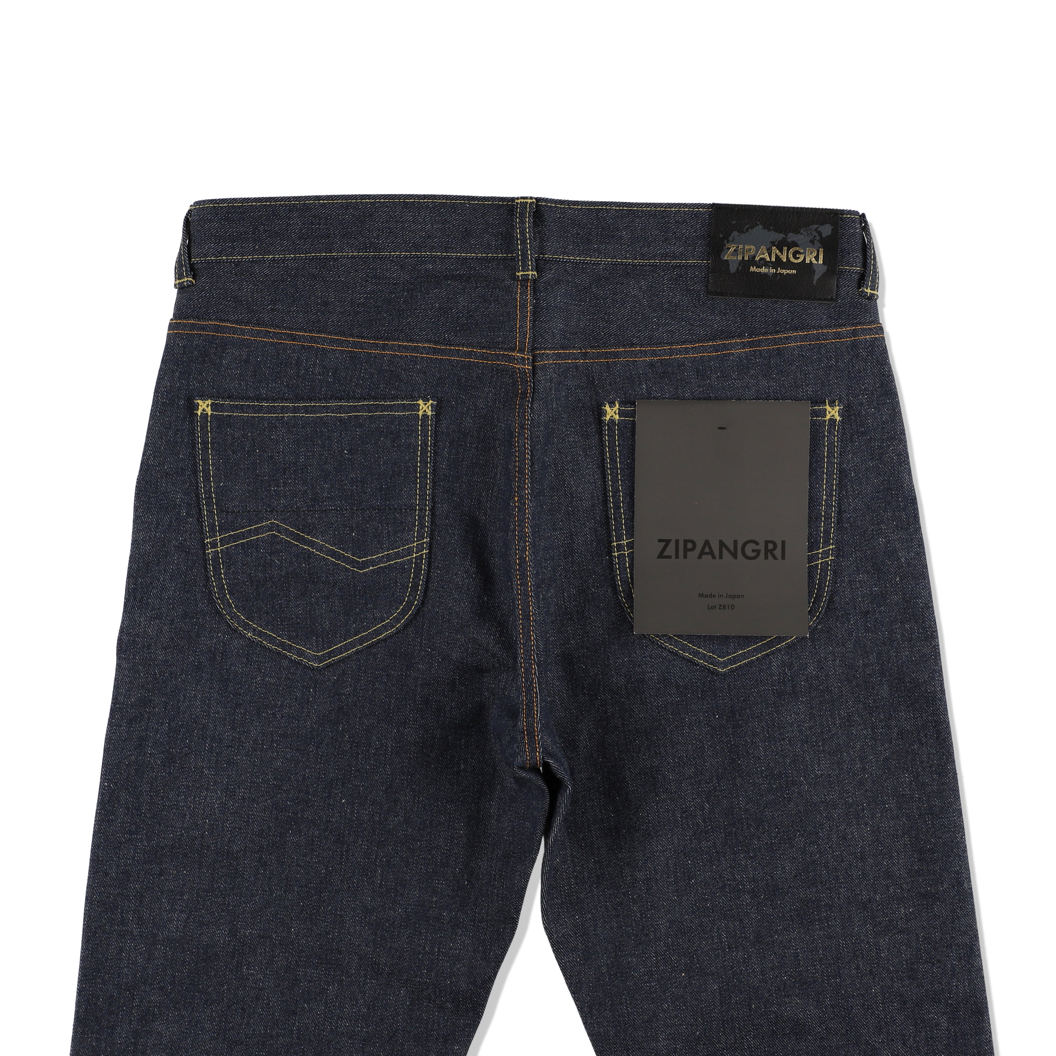 Lot Z810 左綾織りセルビッチジーンズ テーパードシルエット 未洗い