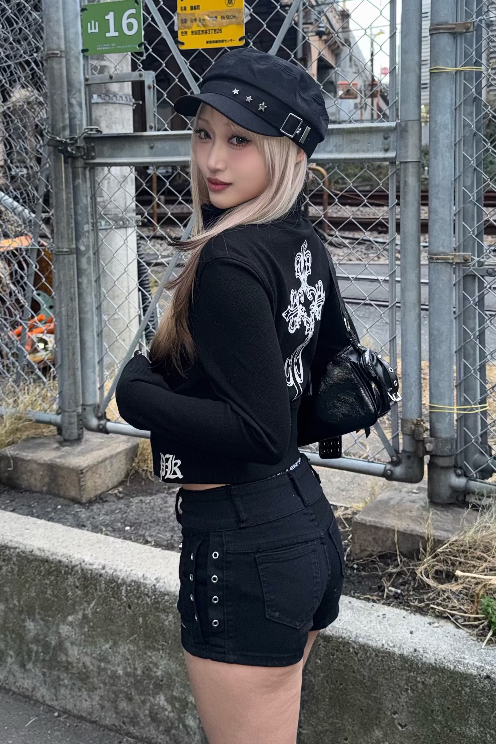 ベルトラインフレアデニム ZC19272