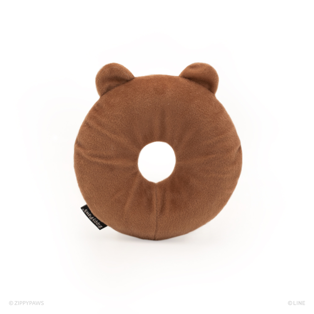 LINE FRIENDS Donutz Buddies – BROWN | ZippyPaws