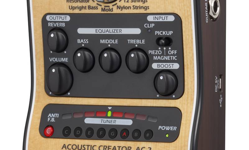AC-2 Acoustic Pedal | Buy Now | ZOOM