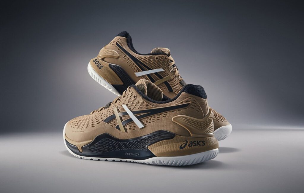 アシックスがBOSSとコラボレーションした限定モデルのゲルレゾリュー