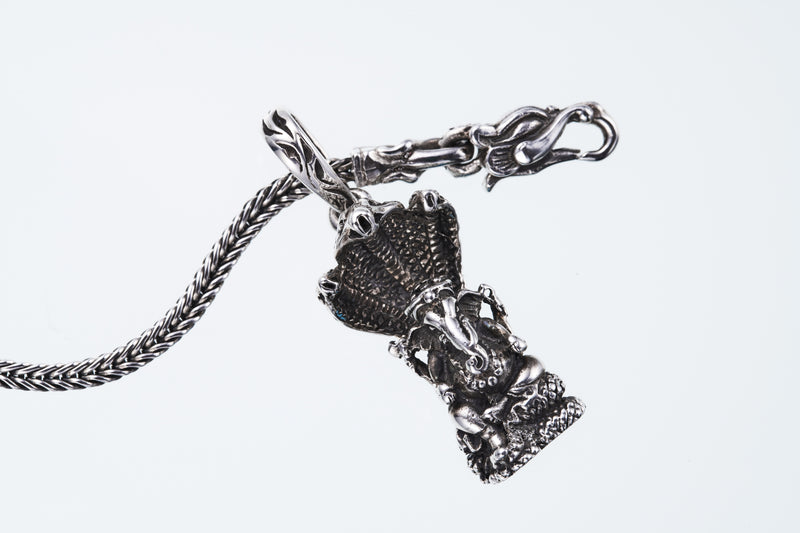 Ganesh with 3-Head Cobra｜ガネーシャ・3ヘッド・コブラ・ペンダント