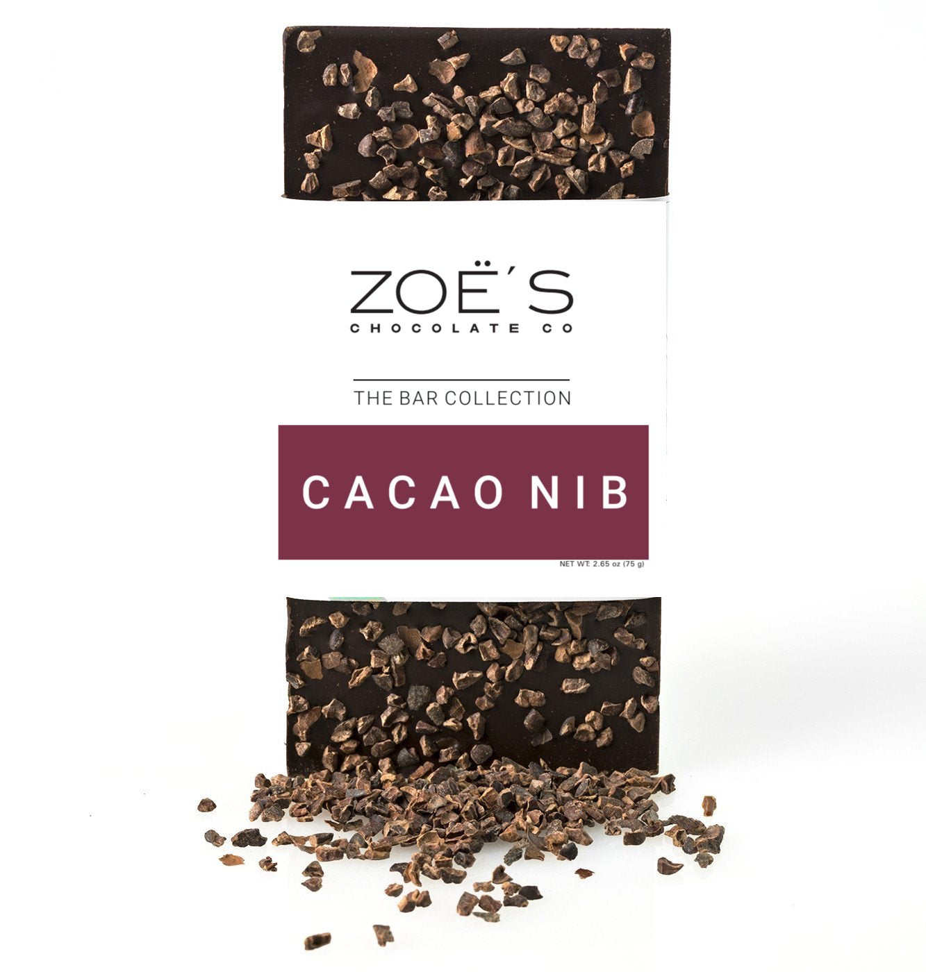Cacao Nib - Zoe's Chocolate Co.