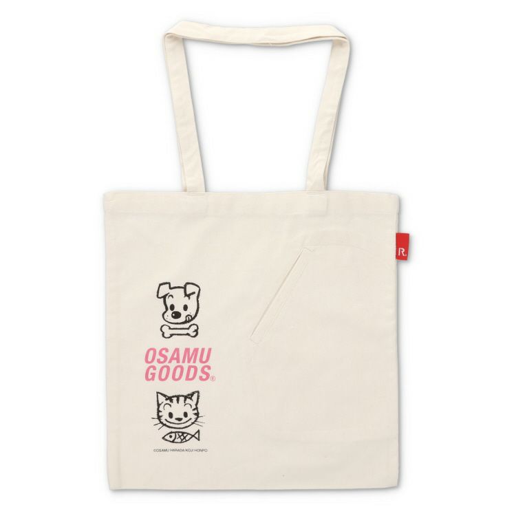 OSAMU GOODS】ROOTOTEコラボトートバッグ トールフラットC（Jill&Jack