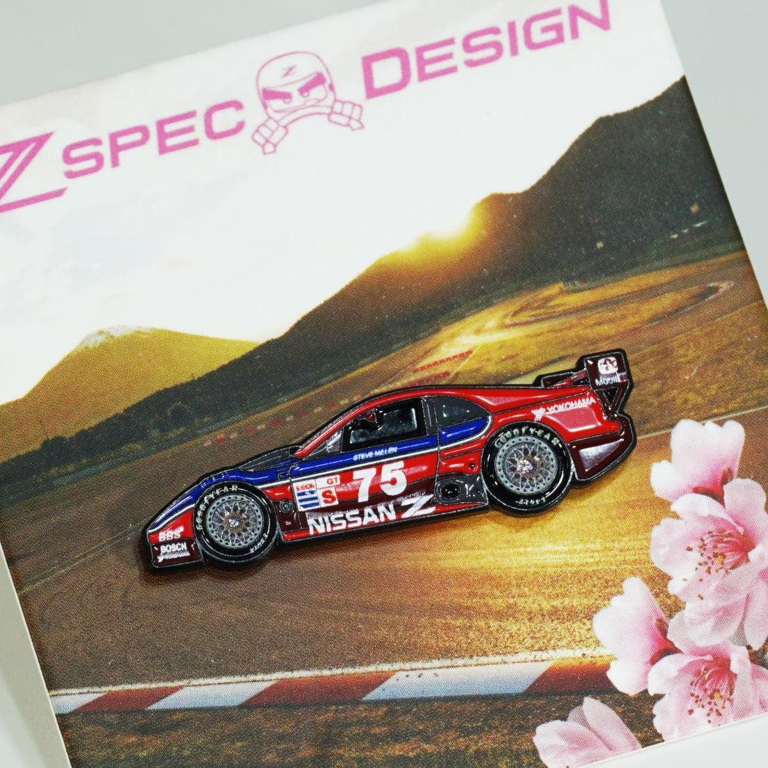 ZSPEC BSR-Racing Datsun #33 240z Tribute Lapel / Hat Pin