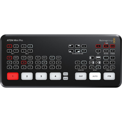 Affordable Switchers / Encoders - Featuring the Blackmagic ATEM