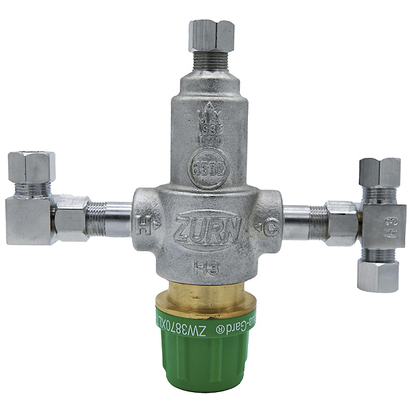 Aqua-Gard Thermal (Hot) Flush Thermostatic Mixing Valve | Zurn