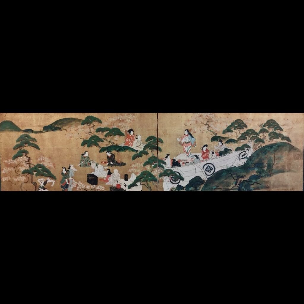 屏風の歴史｜空間を彩る骨董品の魅力 – 古美術西川