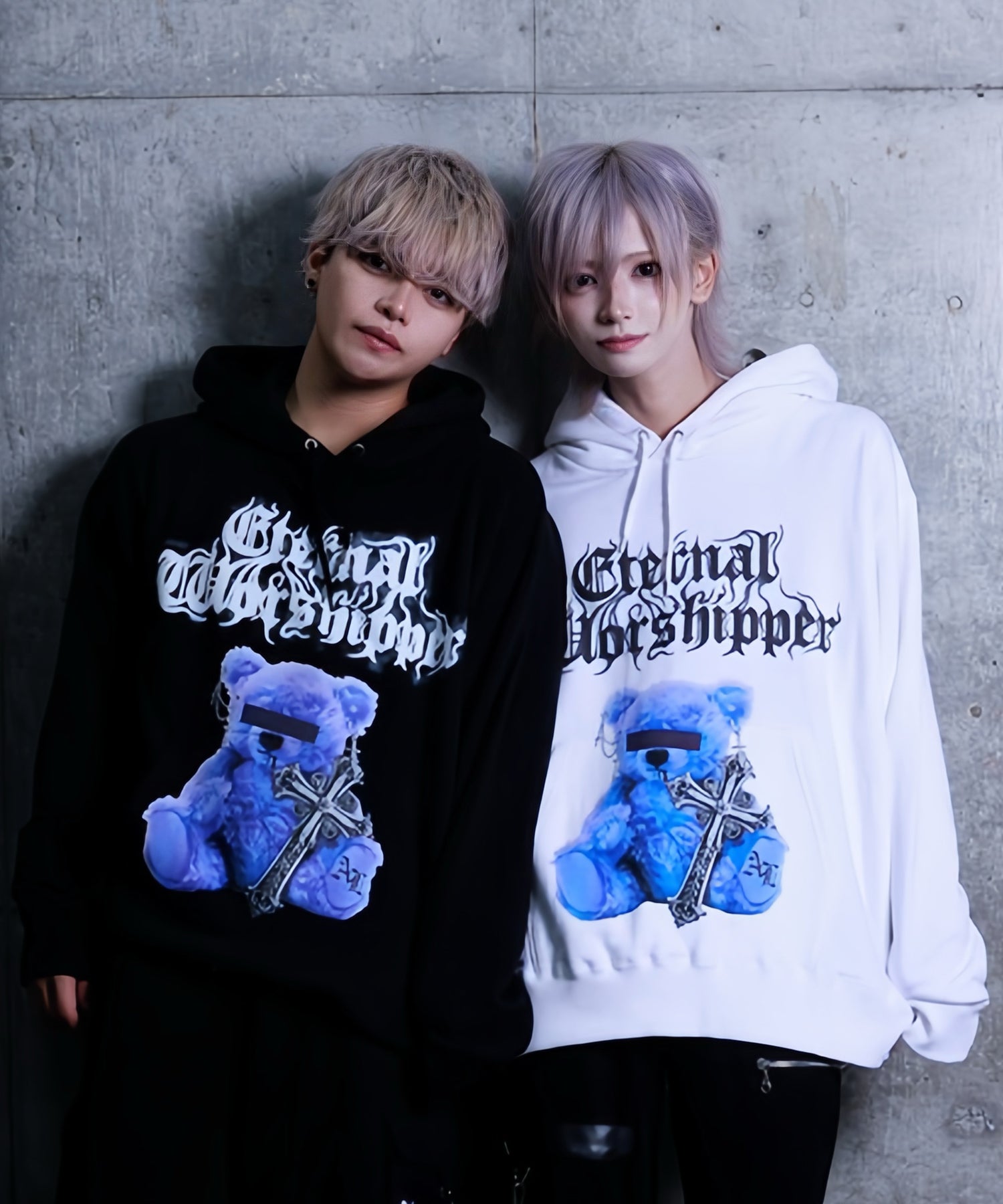 CROSS BEARプリントパーカー– A AM STUDIO