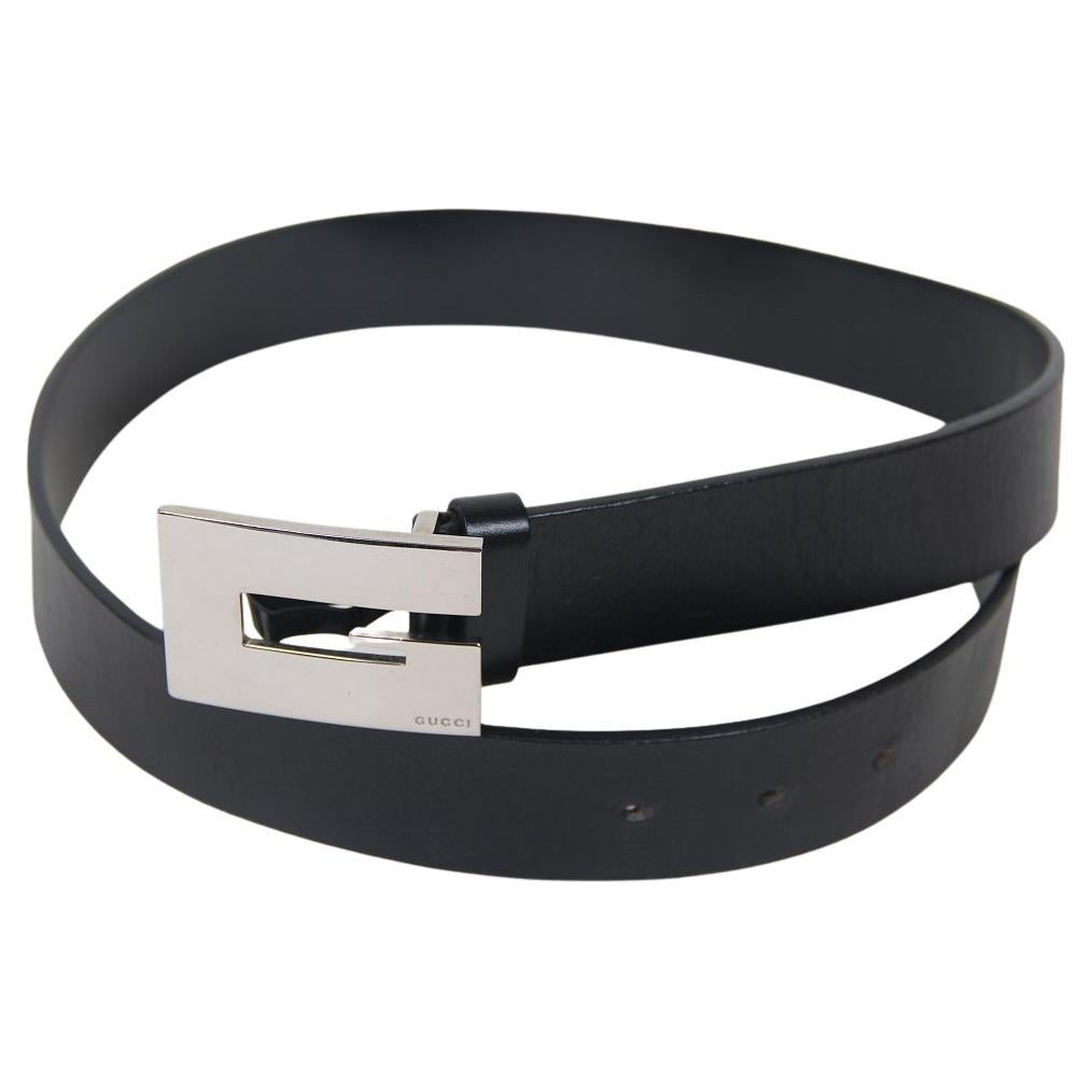 1998 Gucci the era of Tom Ford leather belt For Sale at 1stDibs