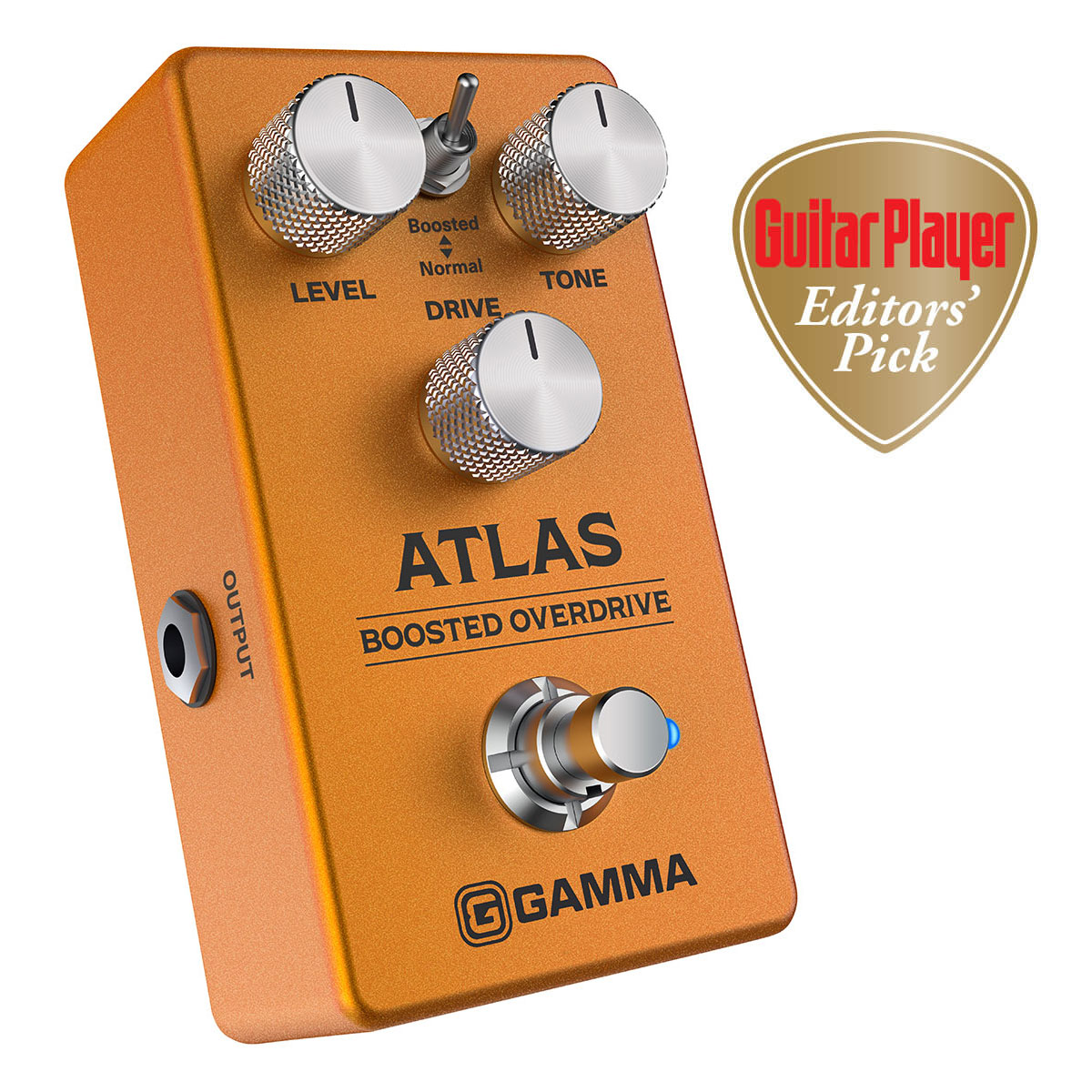 GAMMA ATLAS Boosted Overdrive Pedal