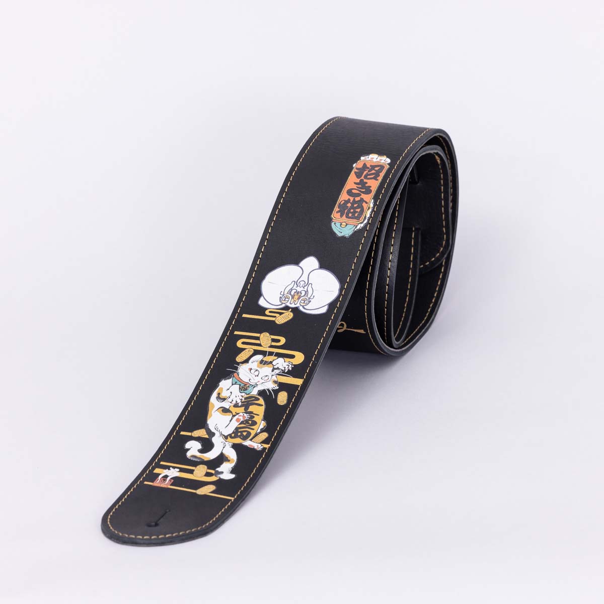 島村楽器より、和柄デザインのギター・ストラップ2種が9月29日より発売