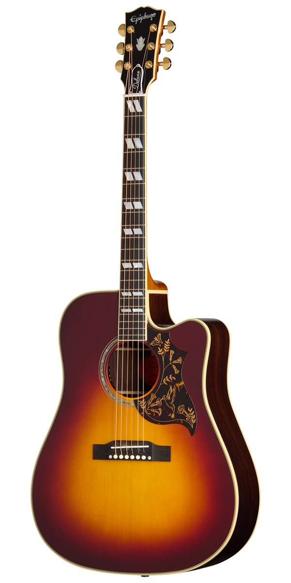 エピフォンの“Inspired By Gibson Custom”にJ-45やSJ-200のリイシュー